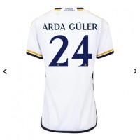 Fotballdrakt Dame Real Madrid Arda Guler #24 Hjemmedrakt 2023-24 Kortermet